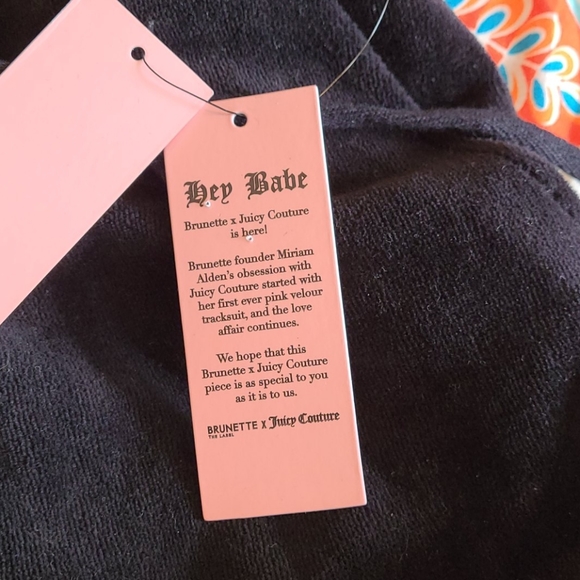 NWT Brunette the Label w Juicy velour joggers. - Picture 12 of 13